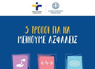 COVID-19: 3 Τρόποι για να μείνουμε ασφαλείς